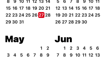 Permalink to: Save These Dates!